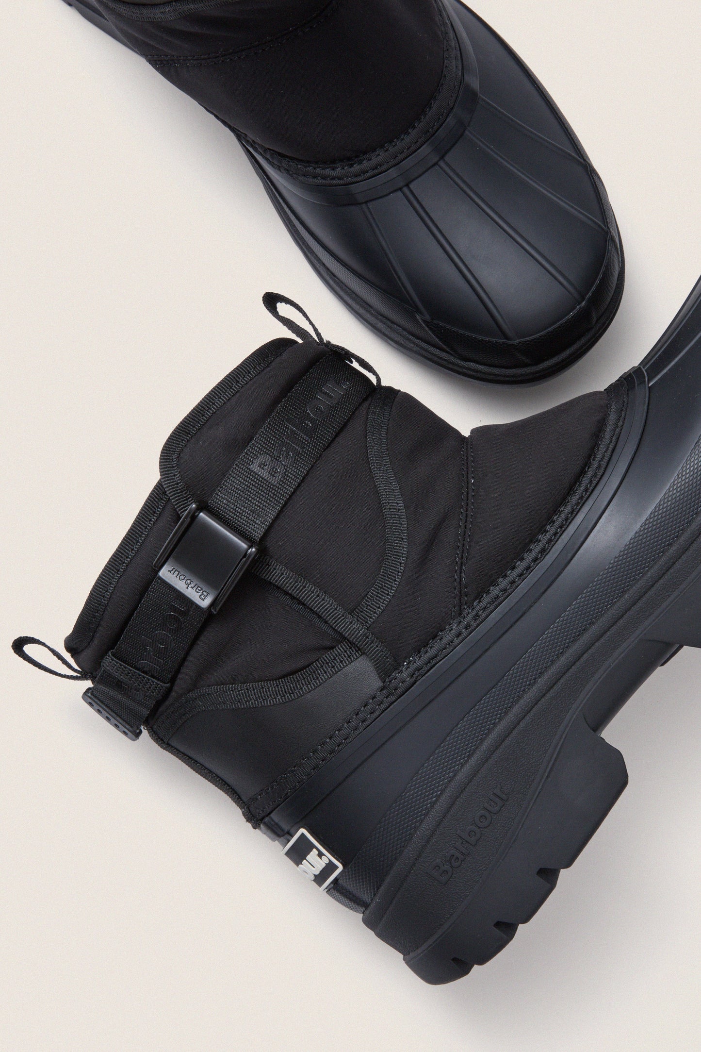 Black Braybourn Welly Duck Boots