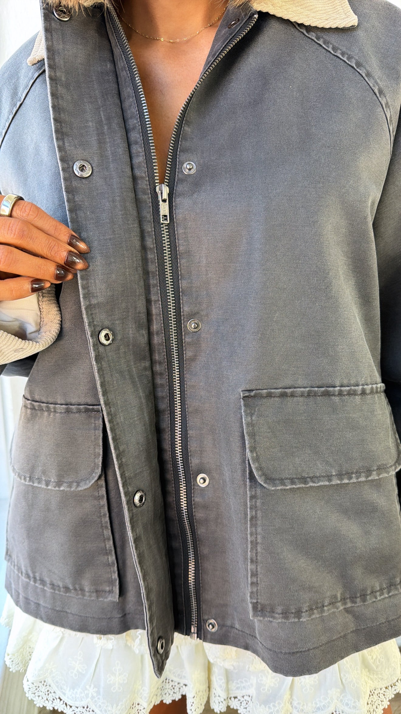 Coal Ridge Utility Jacket, Charcoal