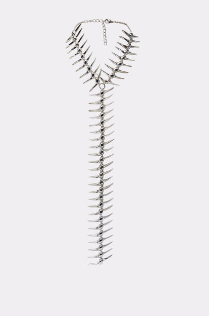ALL DOWN MY BACK STATEMENT NECKLACE