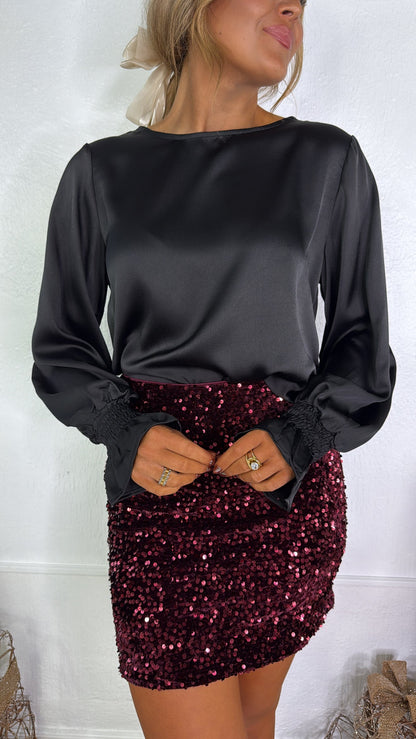 Don't Back Down Top, Black