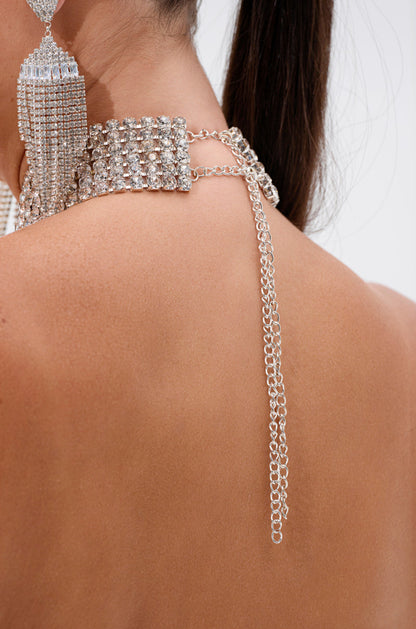ALL EYES ON ME HALTER BLOUSE