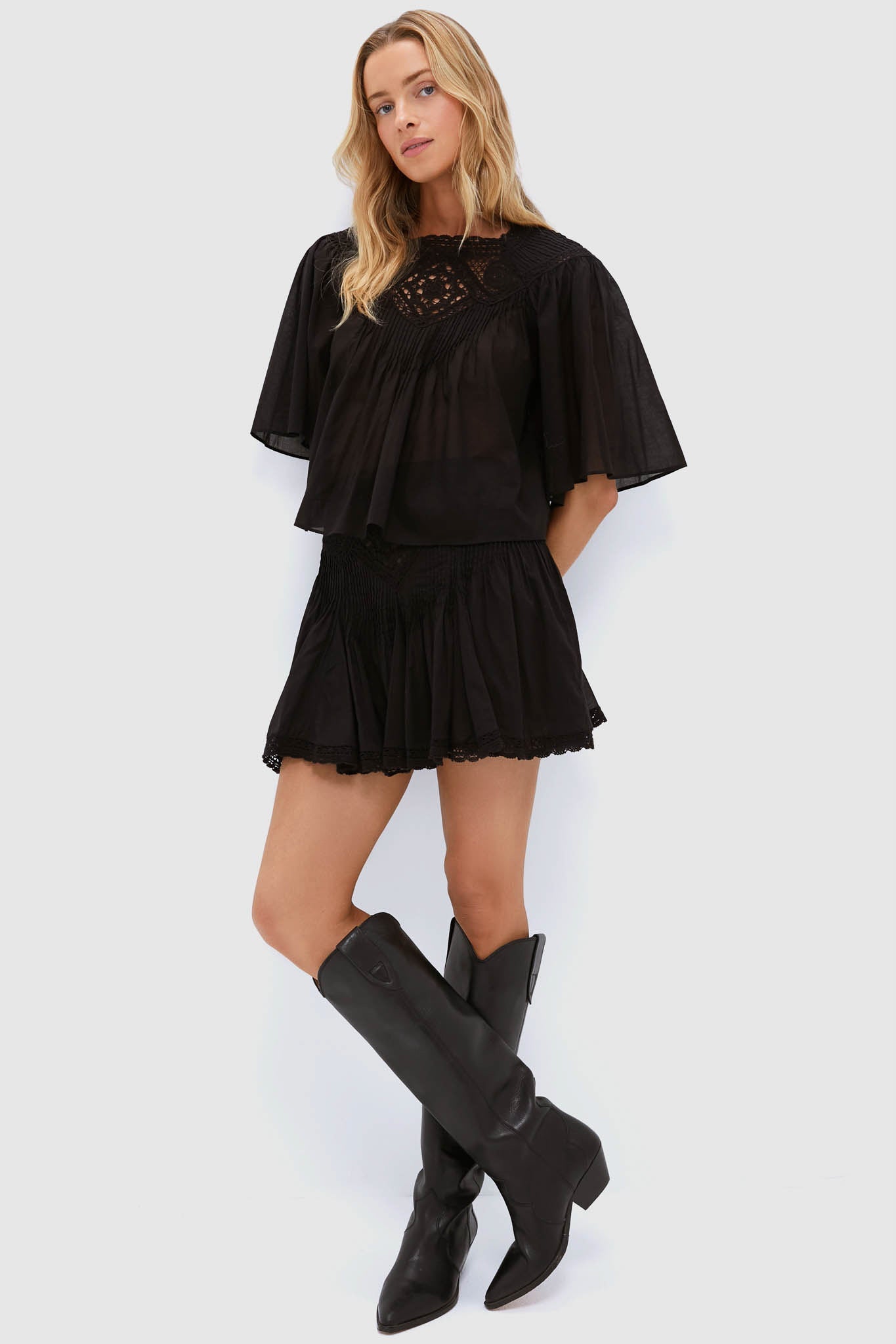 Black Goldie Skirt