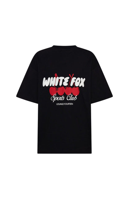 Club 14 Cassie Oversized Tee Black