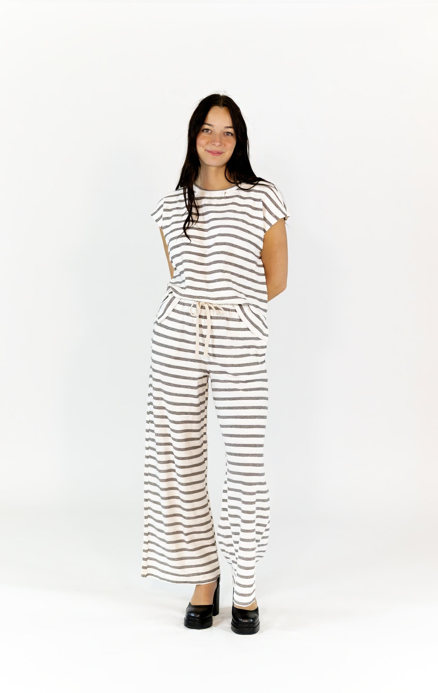 Chrissy Striped Set