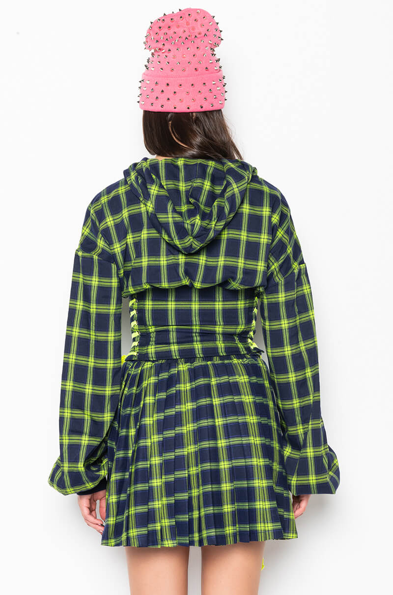 ALL OF THE LIGHTS CORSET BODY HOODIE