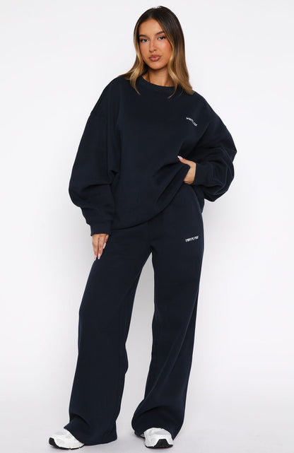 Test Drive Oversized Sweater Dark Navy