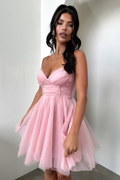 Emilia Dress - Pink