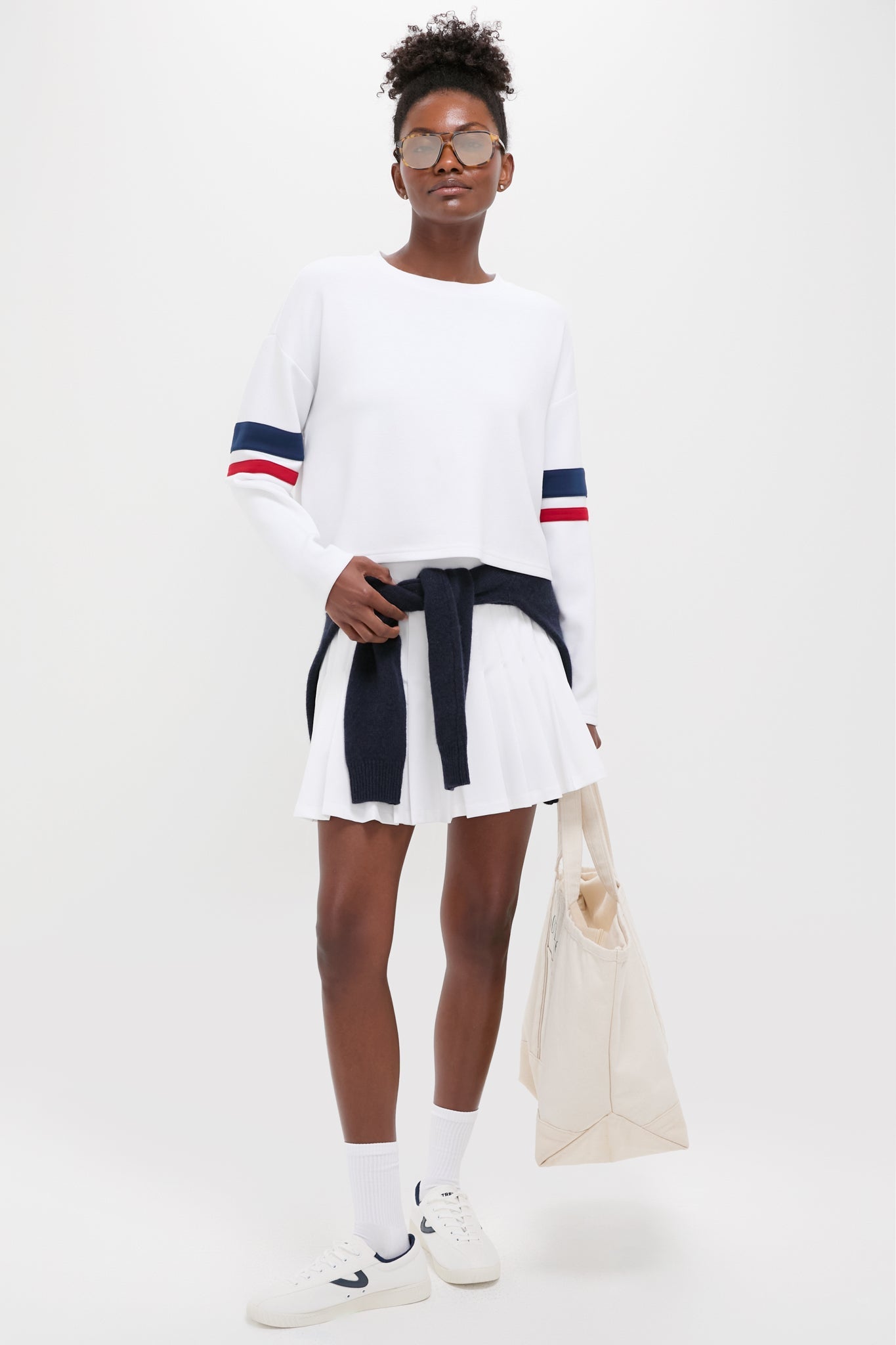 Americana Varsity Comfort Stretch Matilda Pullover