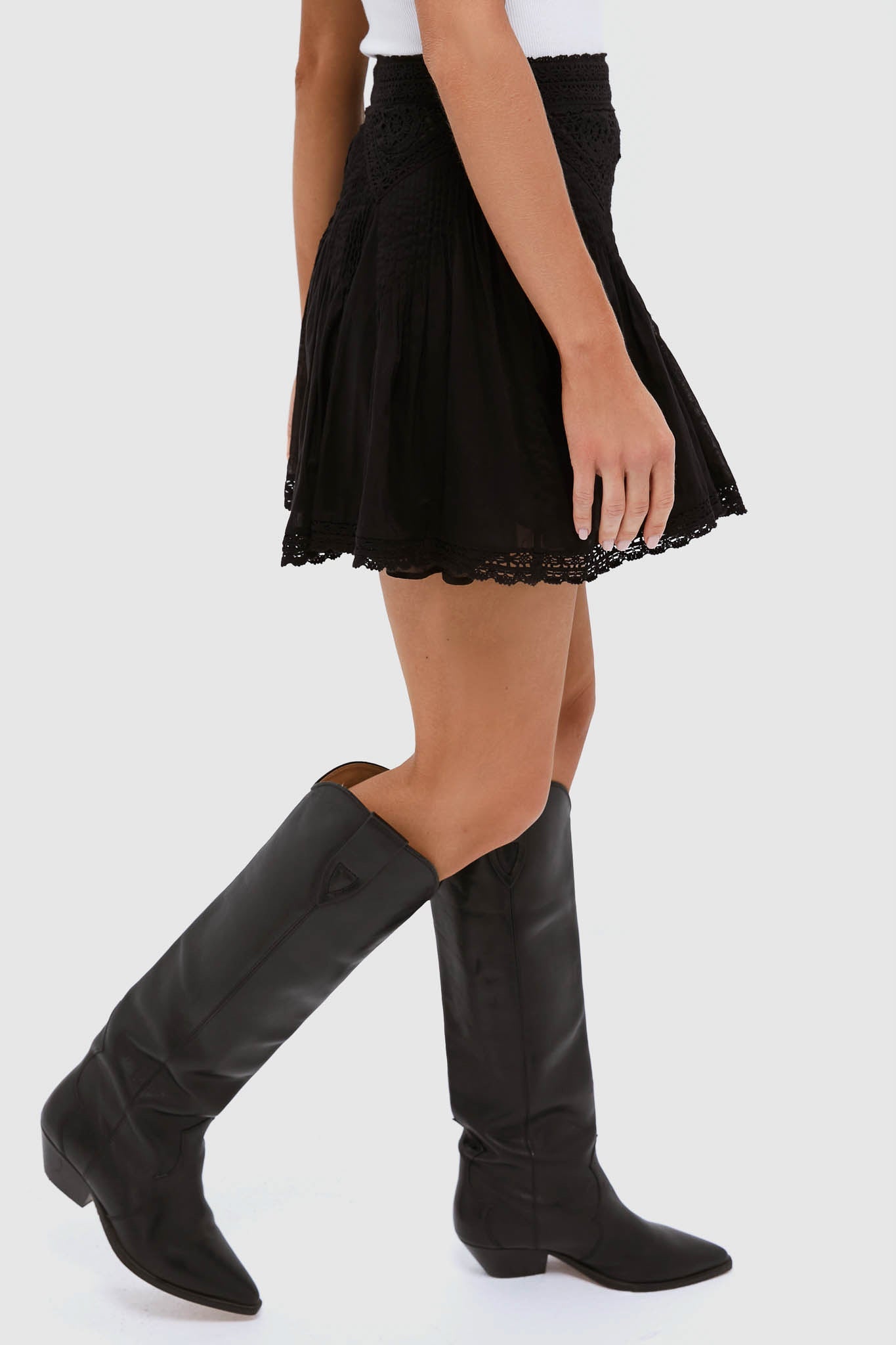 Black Goldie Skirt
